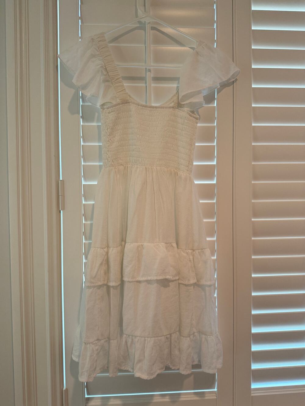 Amazon White flowy dress